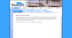 Desktop Screenshot of bluewatervillageeast.com