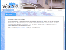Tablet Screenshot of bluewatervillageeast.com